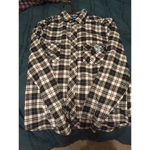 Black and white flannel